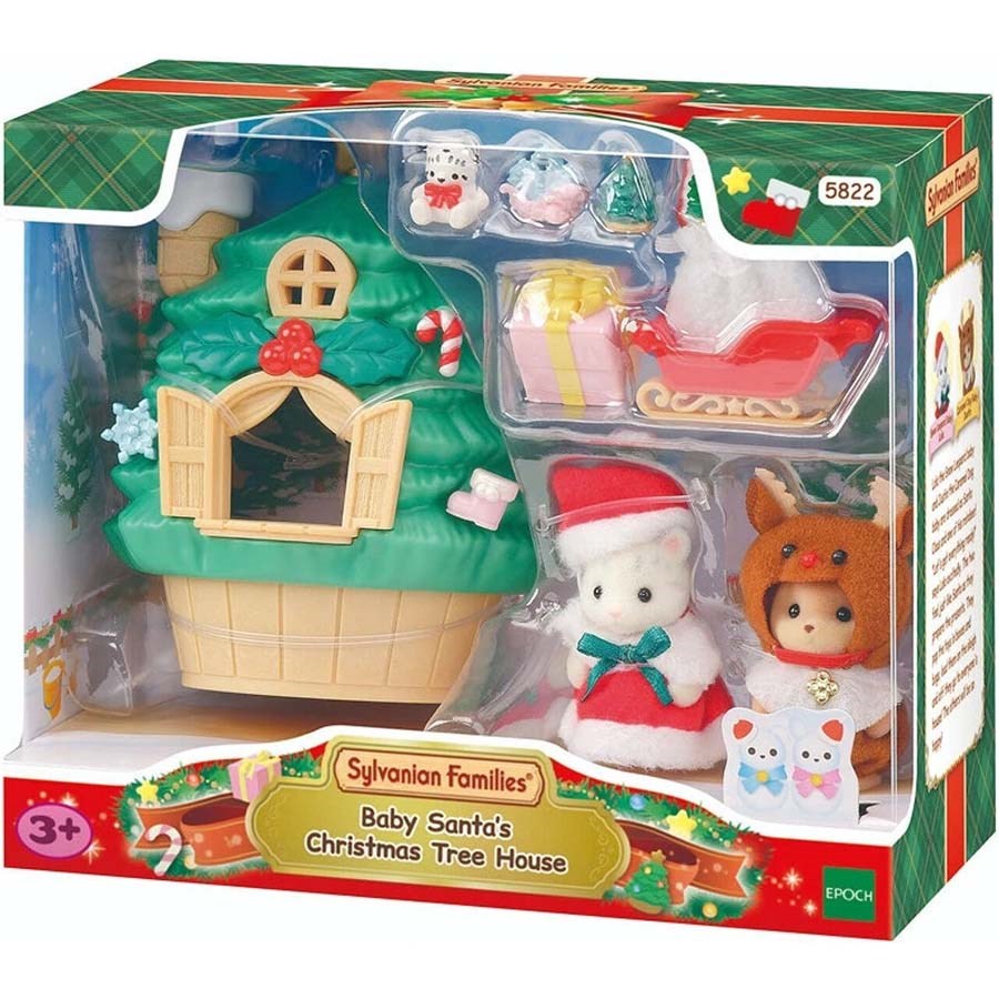 Sylvanian Families Bebek Noel Babanın Noel Evi 