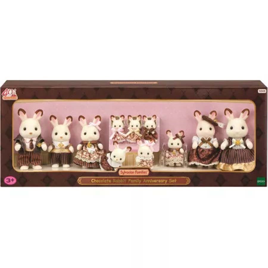 Sylvanian Families Çikolata Tavşan Ailesi Yıldönüm 