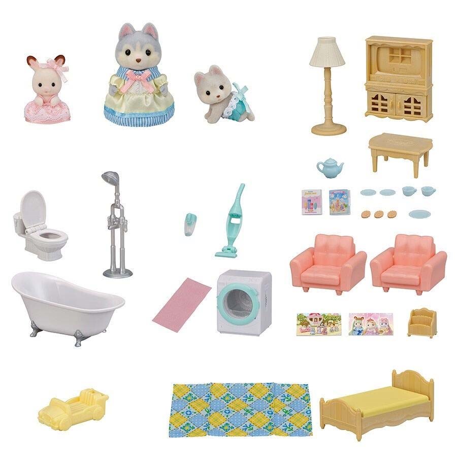 Sylvanian Families G Oyun Odalı Işıklı Şehir Evi 