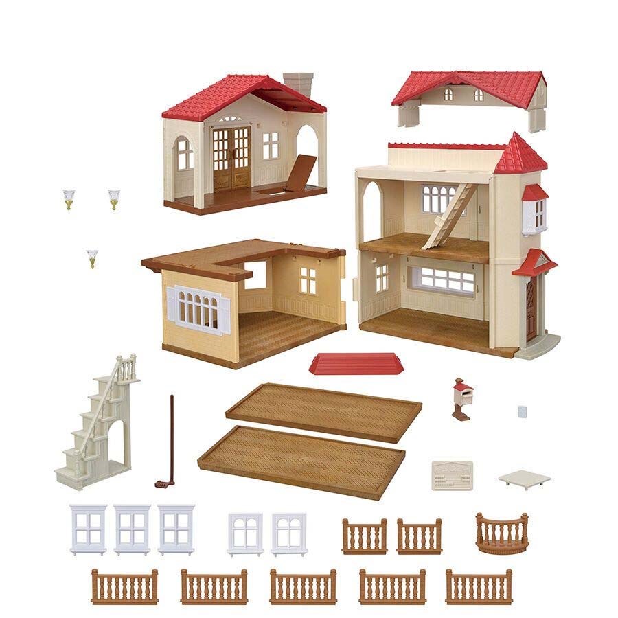 Sylvanian Families G Oyun Odalı Işıklı Şehir Evi 