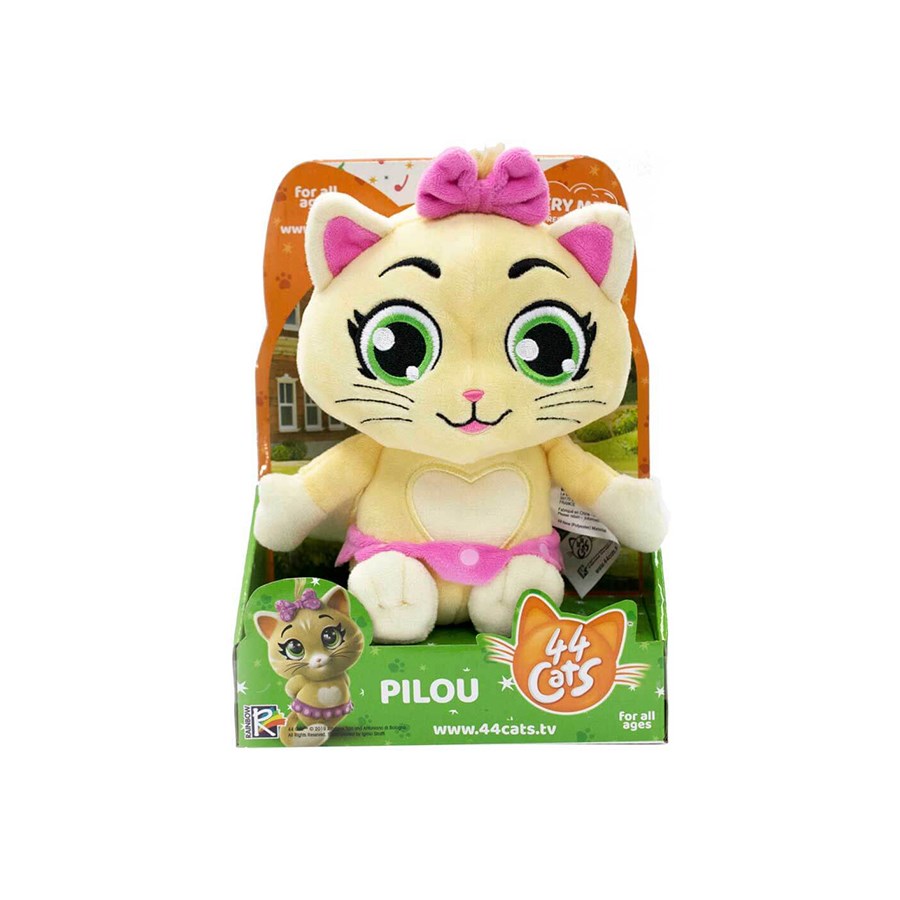 44 Kedi Müzikli Peluş 20 cm  Pilou