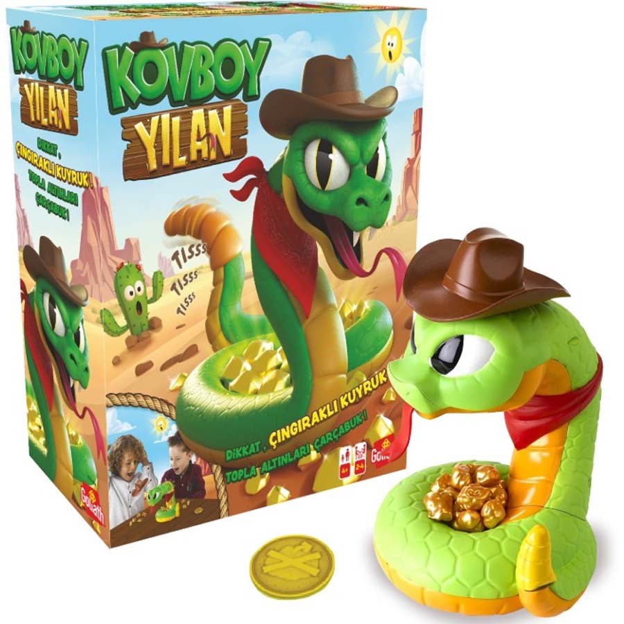 Kovboy Yılan Kutu Oyunu 