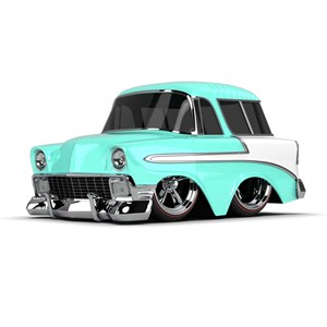 Cartuned S2 1956 Chevy Nomad