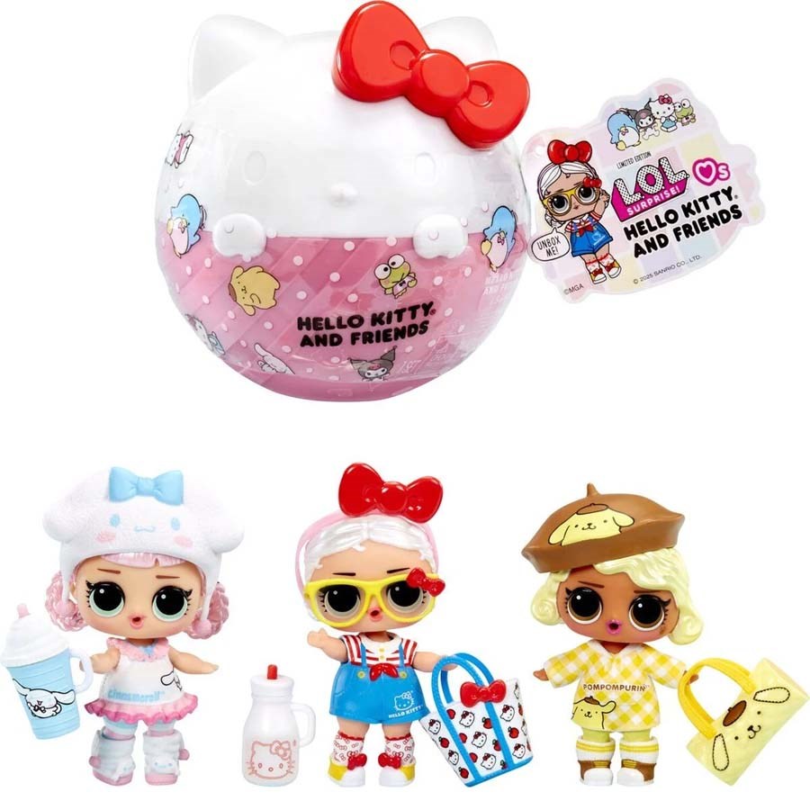 LOL Tots Hello Kitty Sürpriz Bebeği 