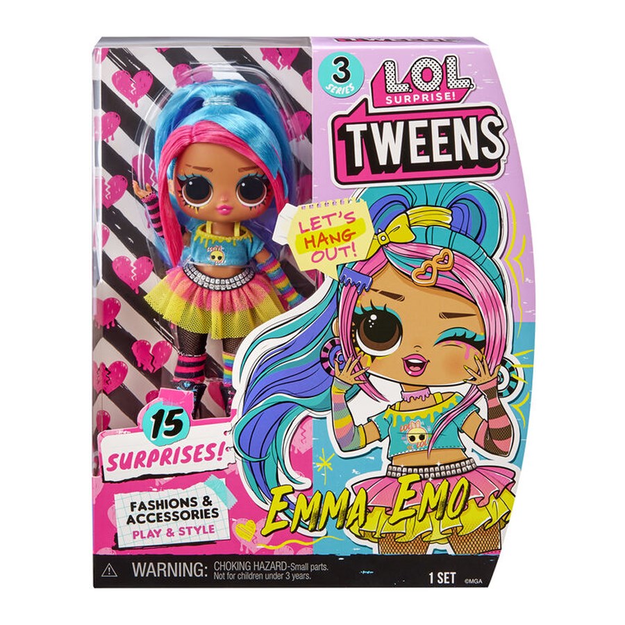 L.O.L. Surprise Tweens Emma Emo Seri 3 Bebeği 