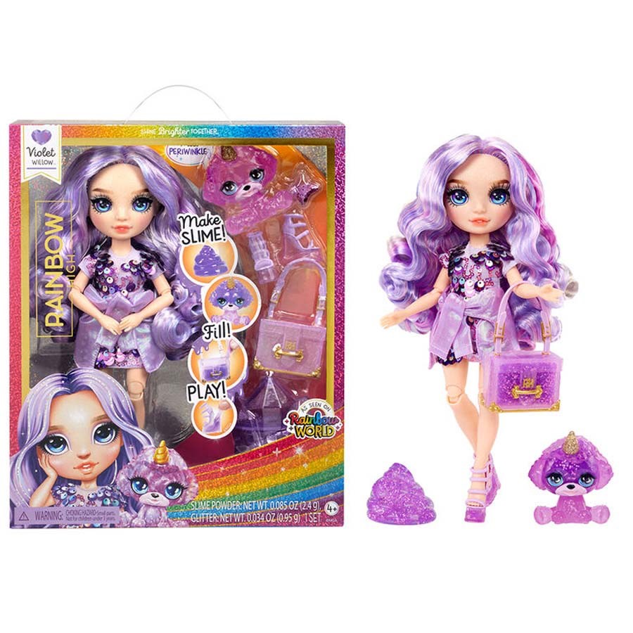 Classic Rainbow Fashion Bebek-Violet 