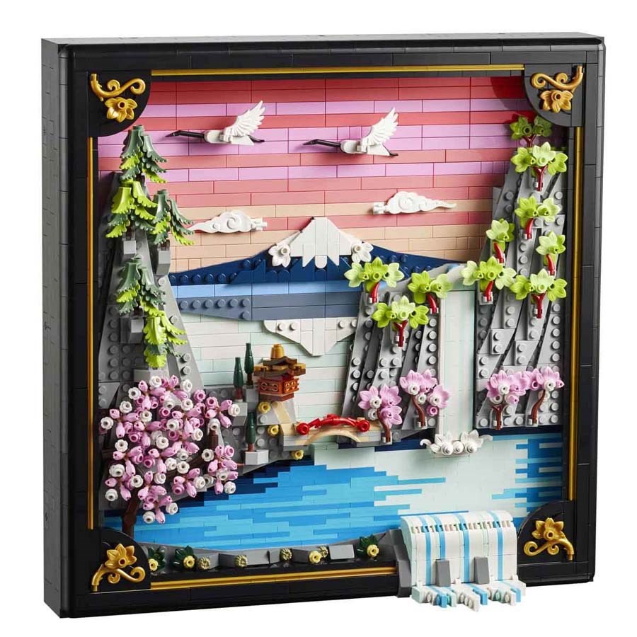 Lego Art Japon Kiraz Çiçeği Manzarası 