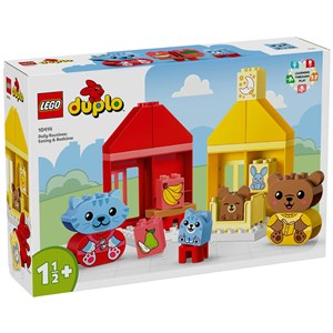 Lego Duplo Günlük Rutinlerim: Yemek ve Uyku Zamanı