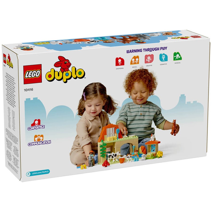 Lego Duplo Çiftlikte Hayvanların Bakımı 