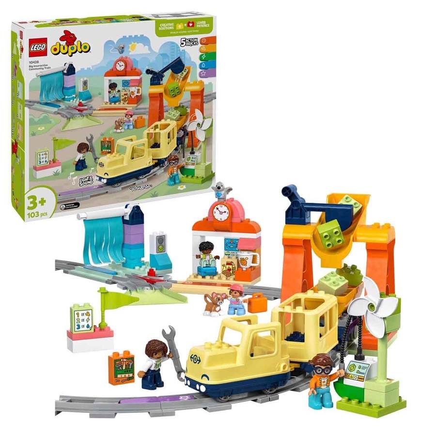 Lego Duplo Büyük İnteraktif Mahalle Treni 