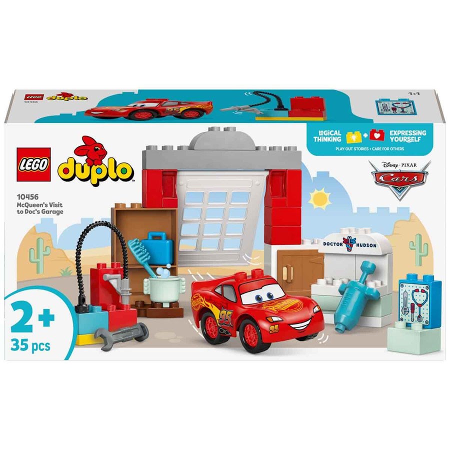 Lego Duplo McQueen Garaj Ziyareti 