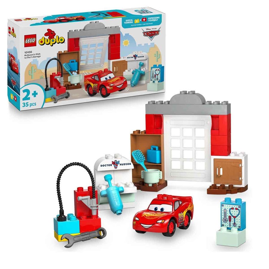 Lego Duplo McQueen Garaj Ziyareti 
