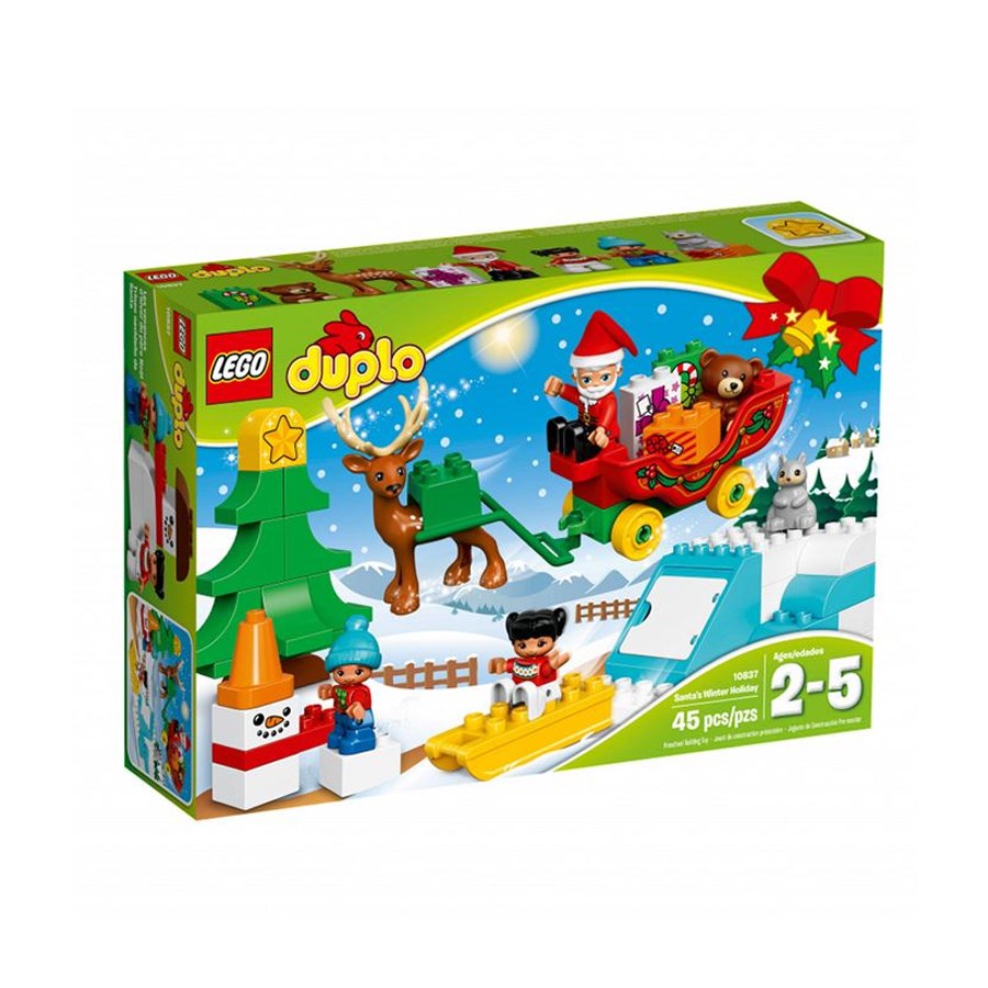 Lego Duplo Noel Baba'nın Kış Tatili 10837 