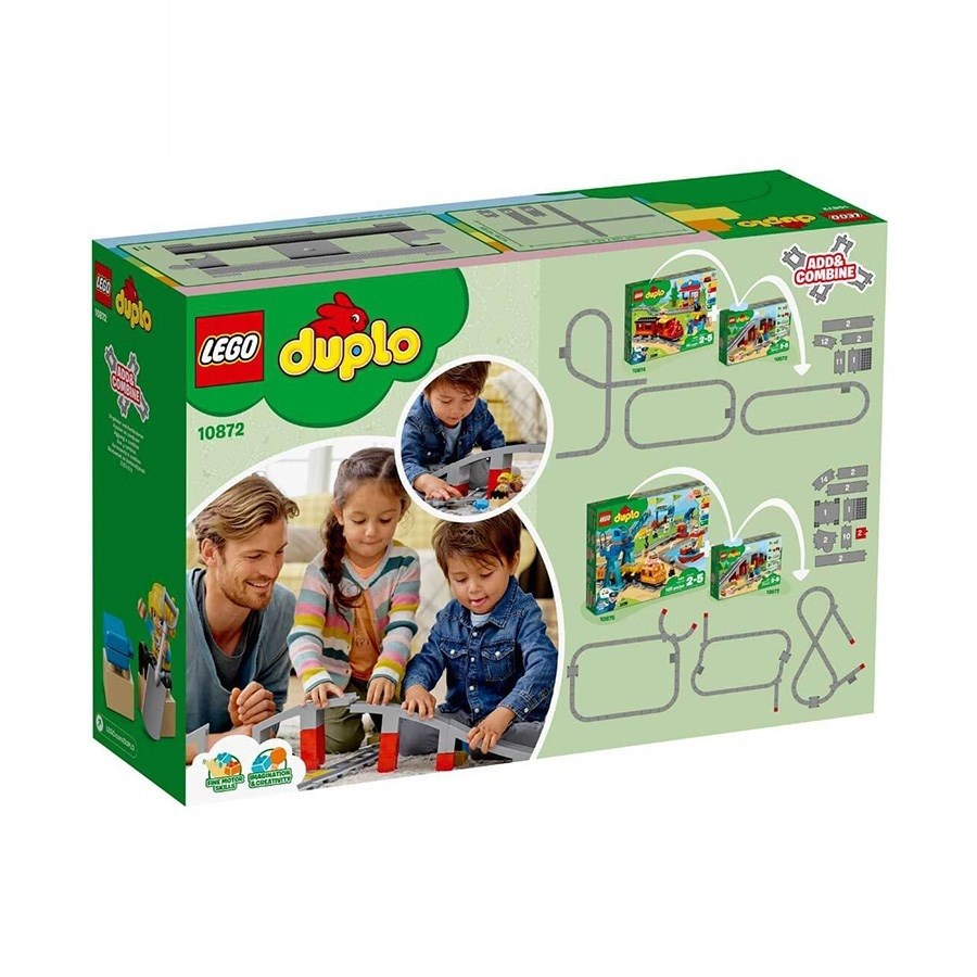 Lego Duplo Town Tren Köprüsü ve Rayları 10872  