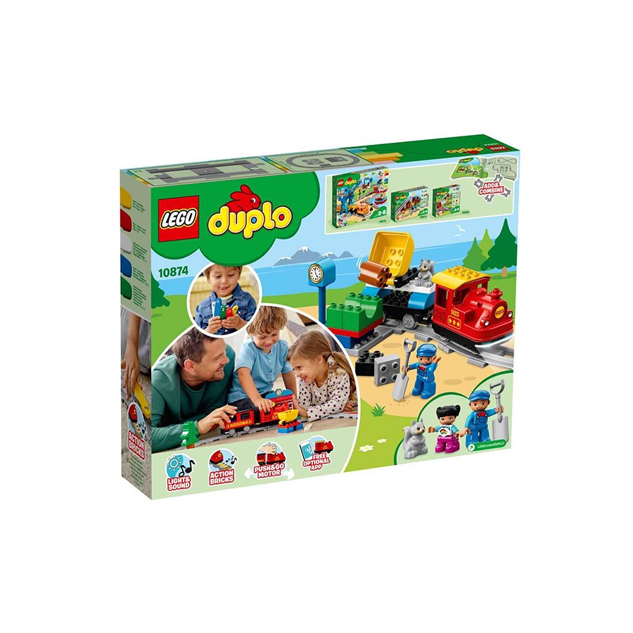 Lego Duplo Buharlı Tren 10874 