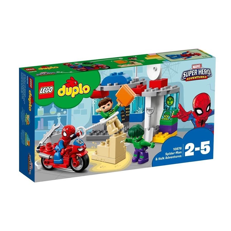 Lego Duplo Spiderman & Hulk Maceraları 10876 