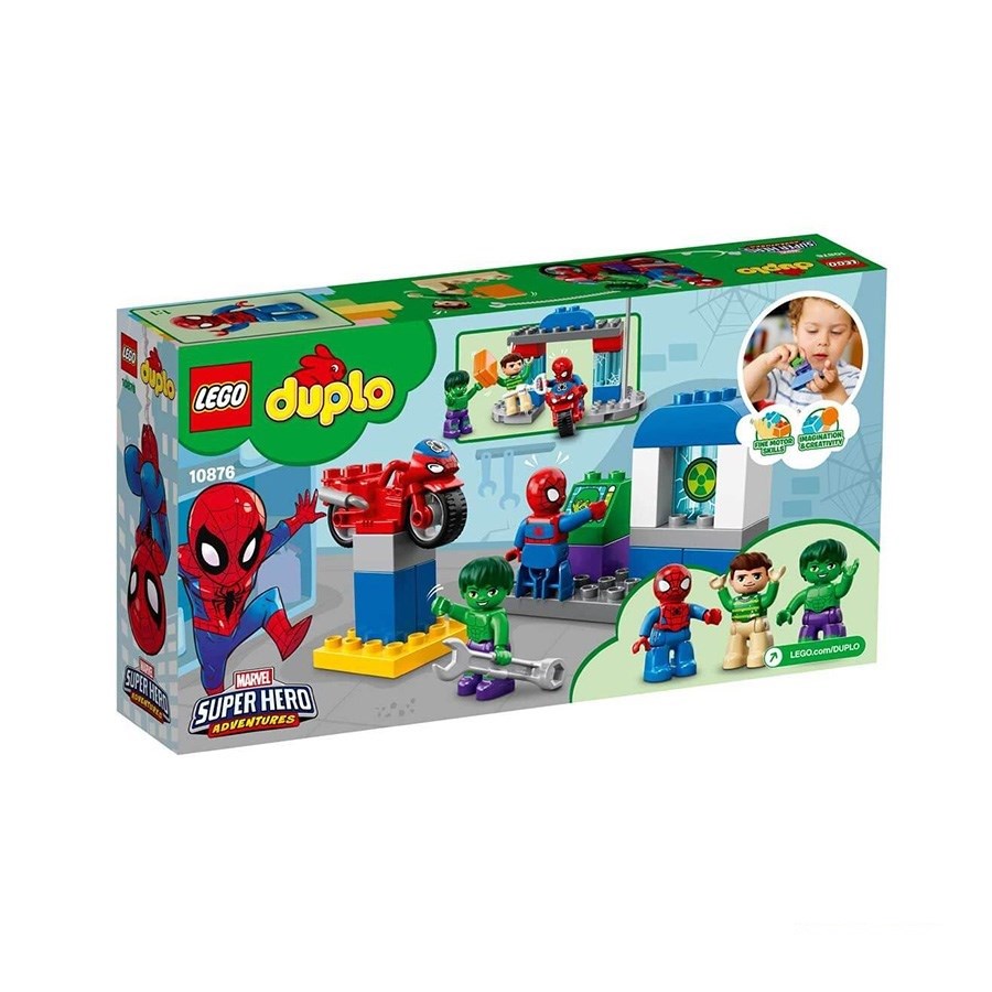 Lego Duplo Spiderman & Hulk Maceraları 10876 