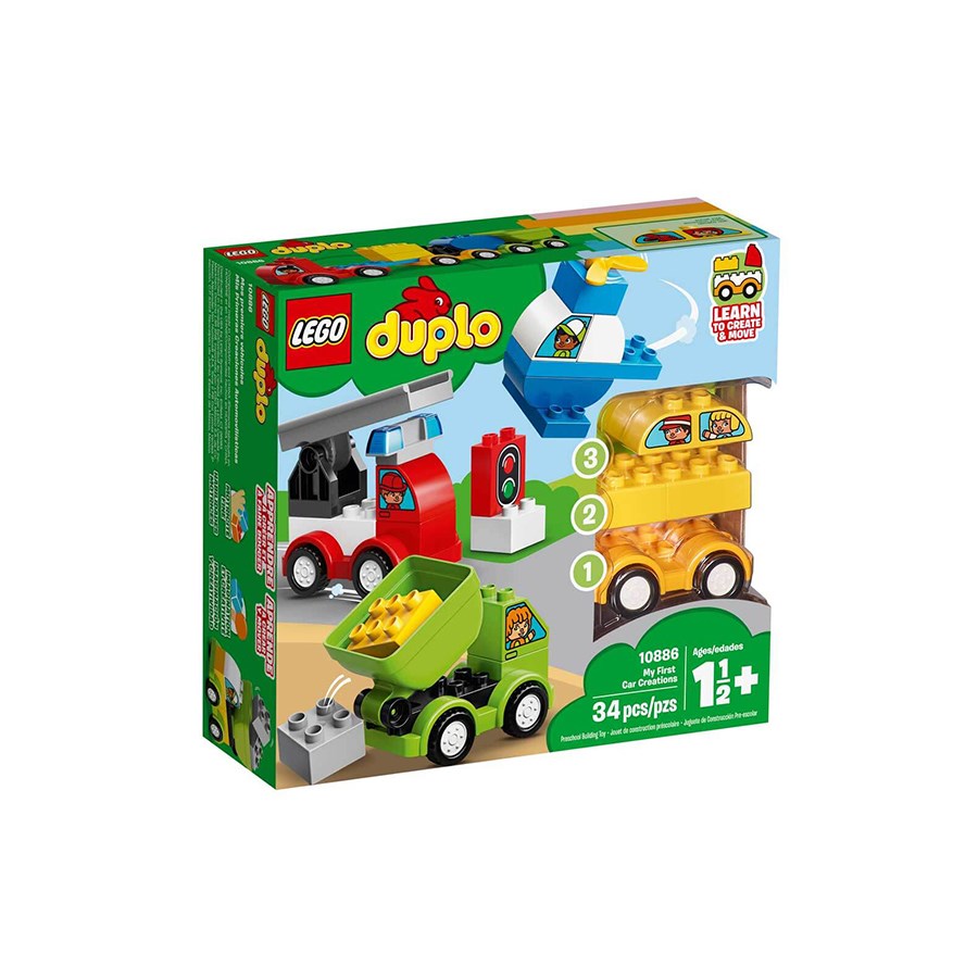 Lego Duplo İlk Araba Tasarımlarım 10886 