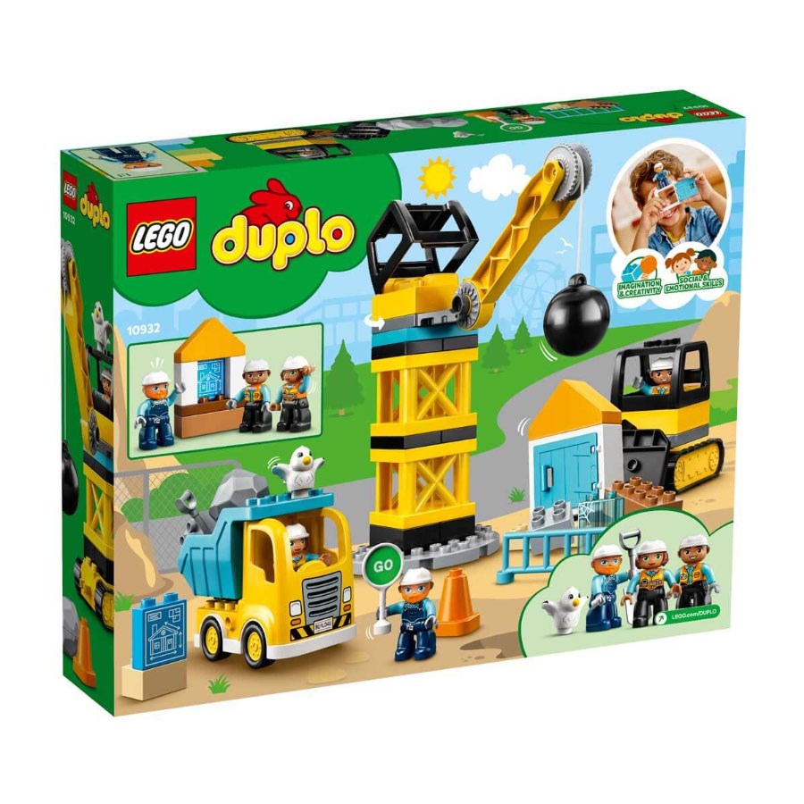 Lego Duplo İnşaat Yıkım Aracı 10932 