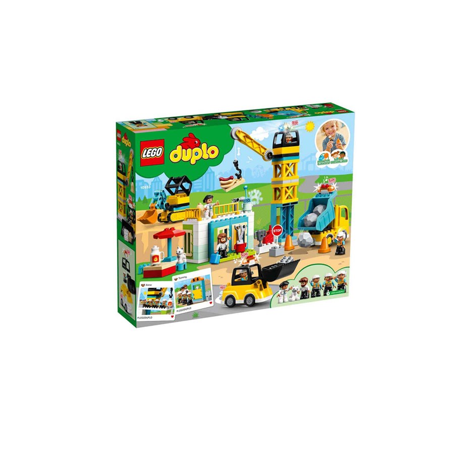 Lego Duplo Town Kuleli Vinç ve İnşaat 10933 