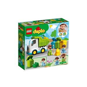 Lego Duplo Kasabası Çöp Kamyonu ve Geri Dönüşüm 10945