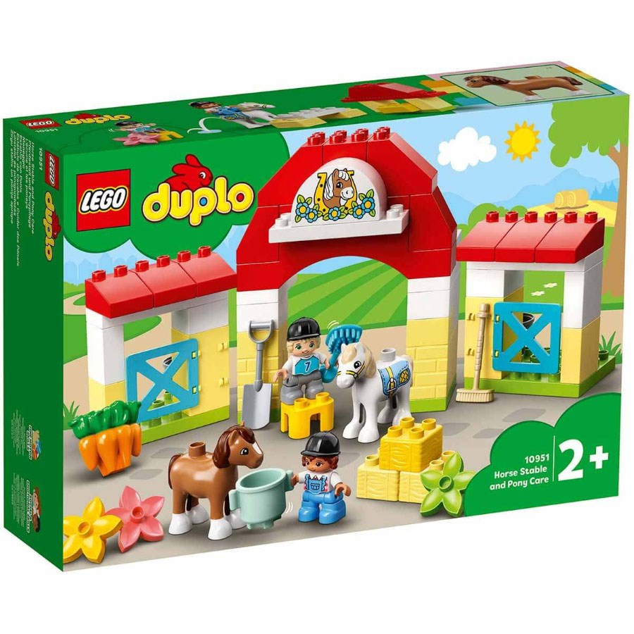 Lego Duplo Town At Ahırı ve Midilli Bakımı 10951 