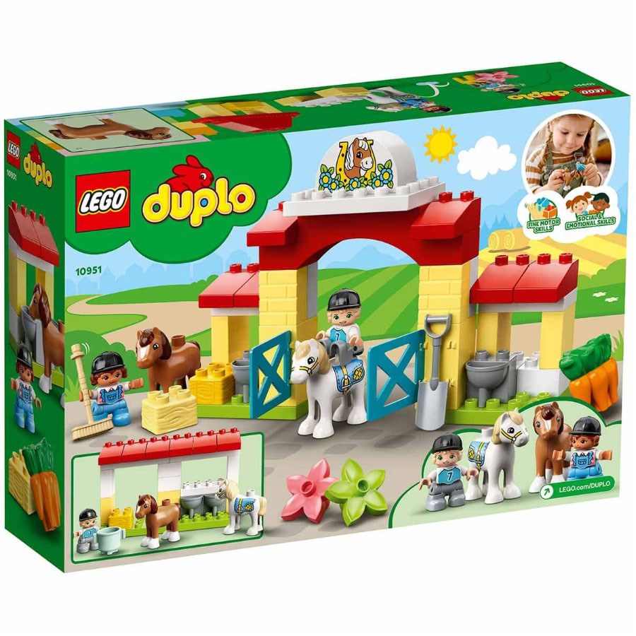Lego Duplo Town At Ahırı ve Midilli Bakımı 10951 