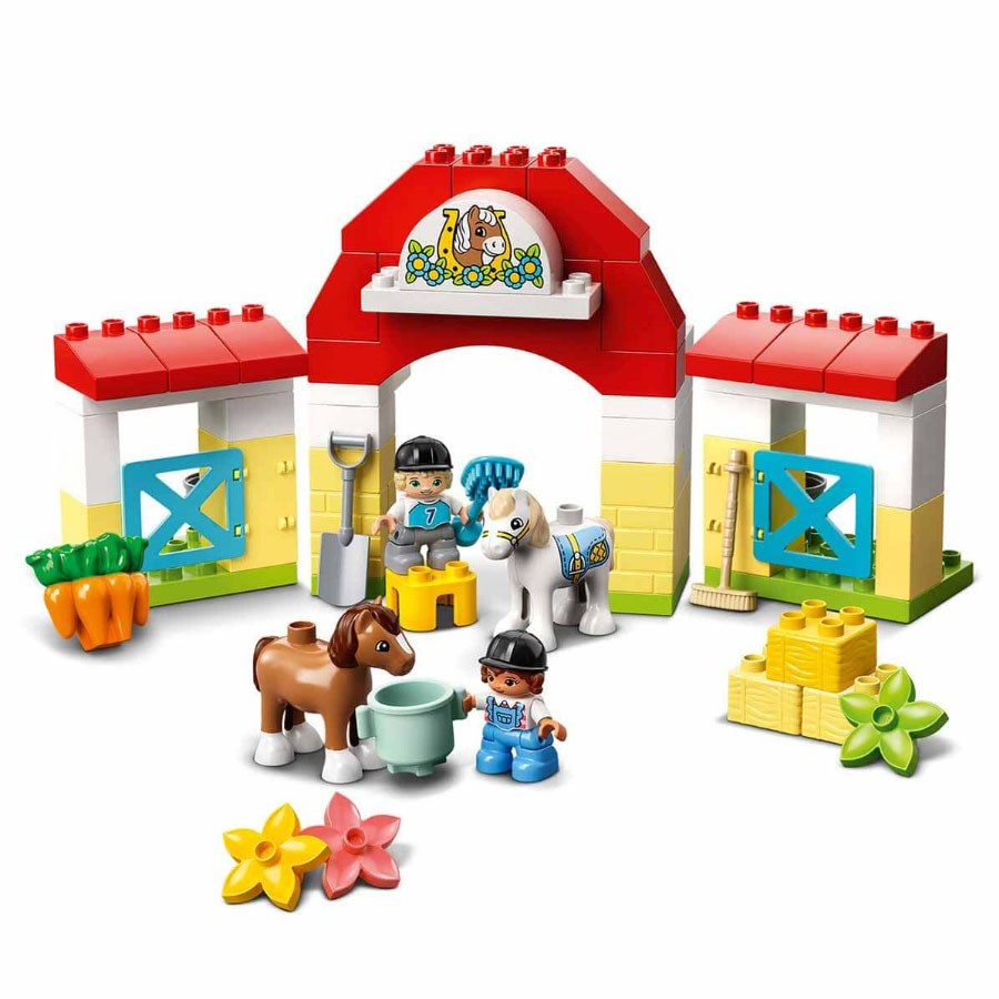 Lego Duplo Town At Ahırı ve Midilli Bakımı 10951 