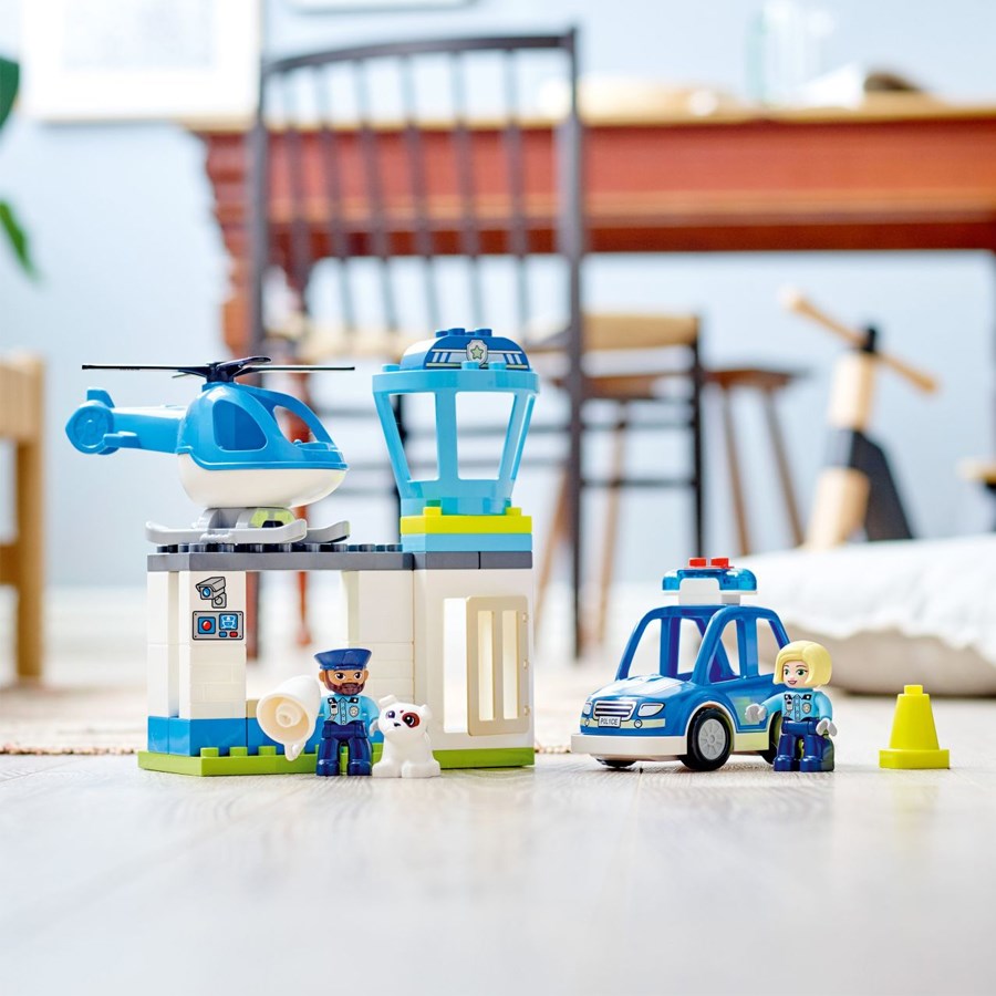 Lego Duplo Kurtarma Polis Merkezi ve Helikopter 10959 