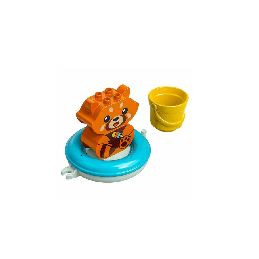 Lego Duplo İlk Banyo Zamanı Eğlencesi Yüzen Kırmızı Panda 