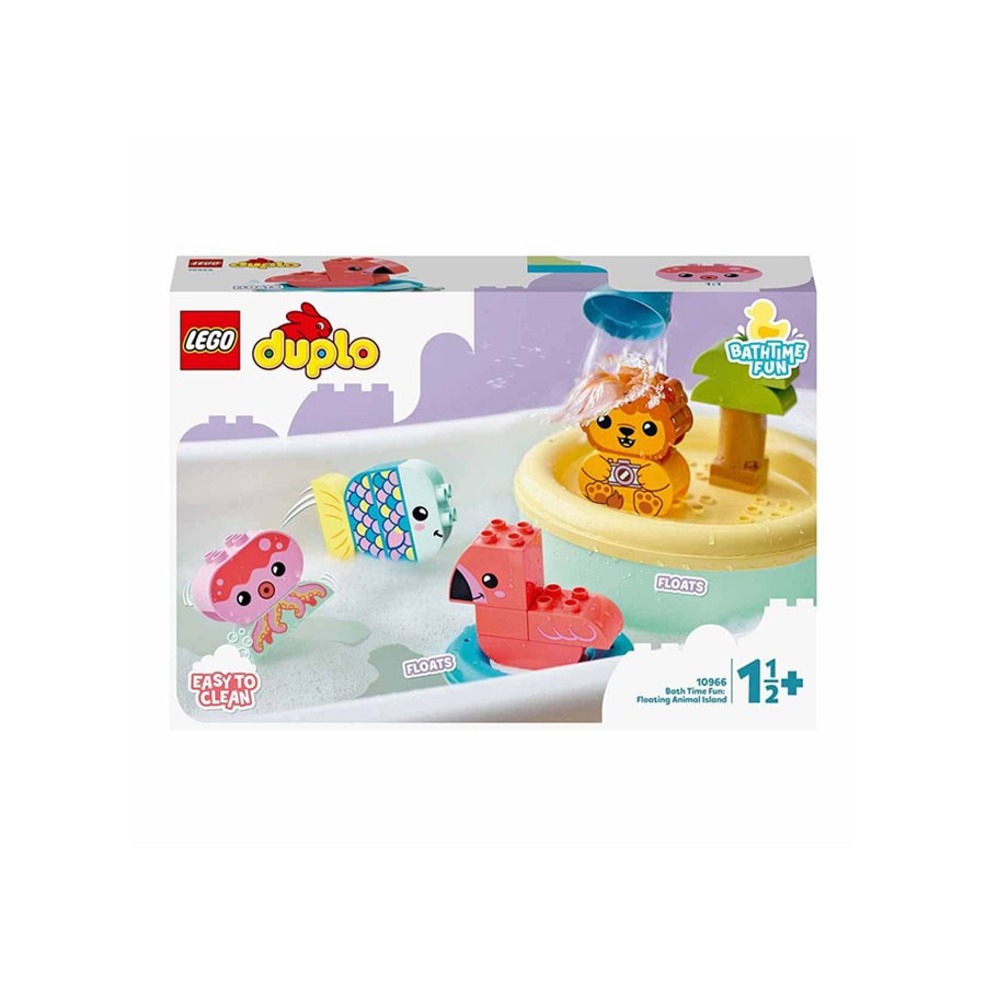 Lego Duplo Hayvanlarla Yüzen Ada 