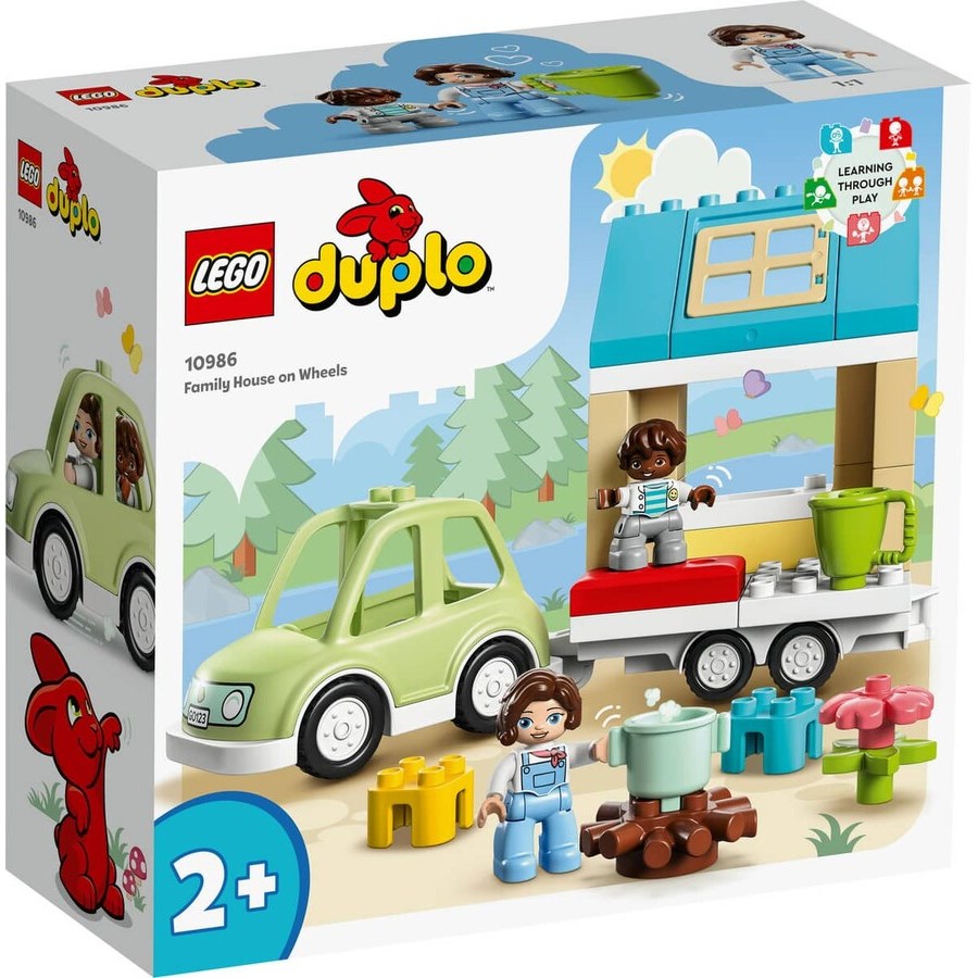 Lego Duplo Kasabası Tekerlekli Aile Evi 10986 