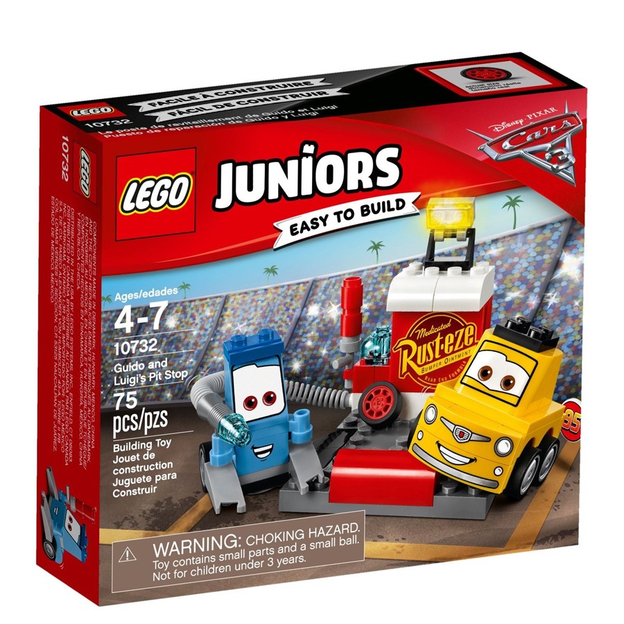 Lego Juniors Guido Ve Luigi'nin Pit Alanı 
