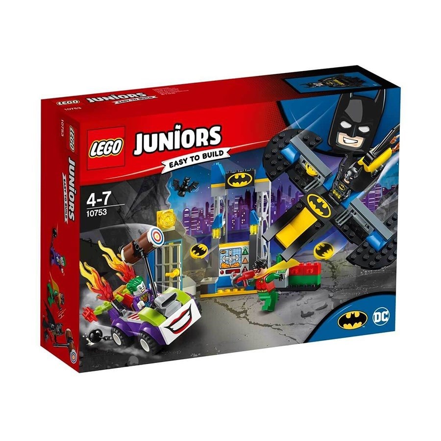 Lego Juniors Joker Batcave Saldırısı 10753 