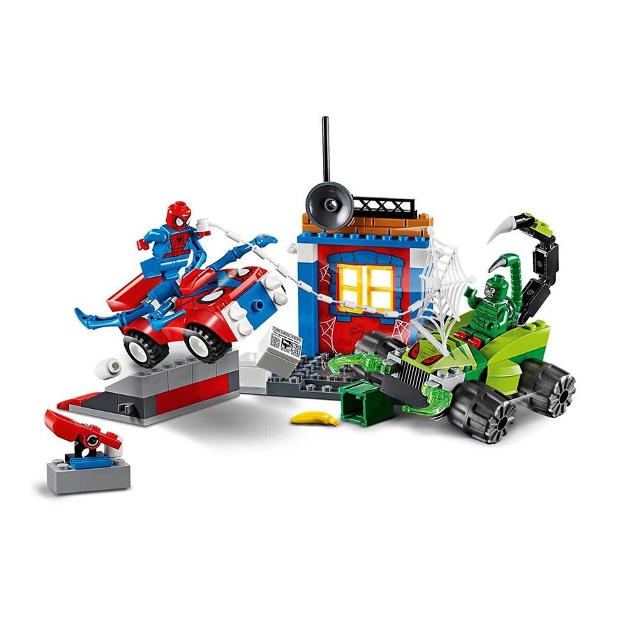 Lego Juniors Spider-Man ile Scorpion Sokak Karşılaşması 10754 