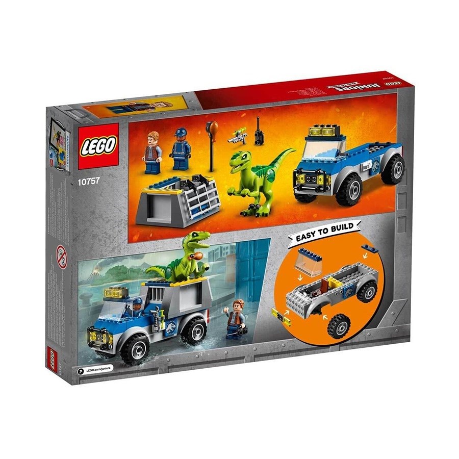 Lego Juniors Raptor Kurtarma Kamyonu 10757 