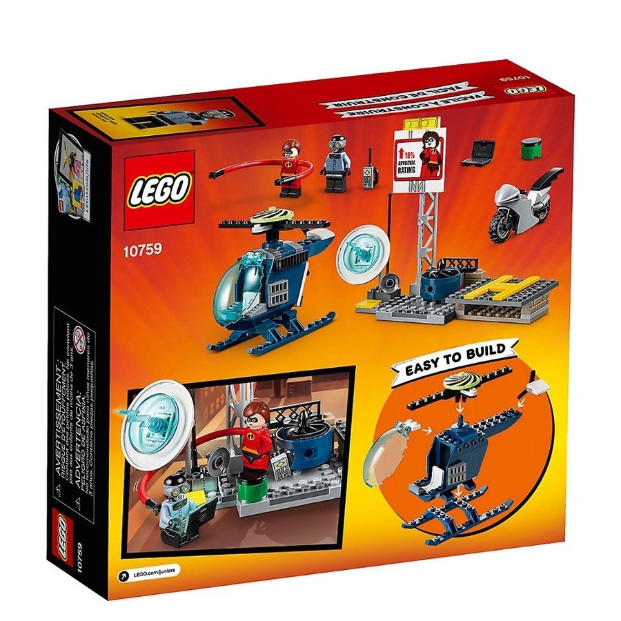 Lego Juniors İnanılmaz Aile Elastikkız'ın Çatı Takibi 10759 