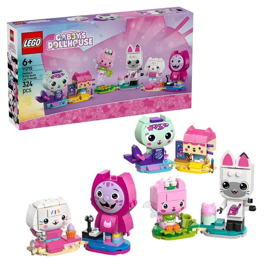 Lego Gabby`s Dollhouse Kedi Arkadaşları