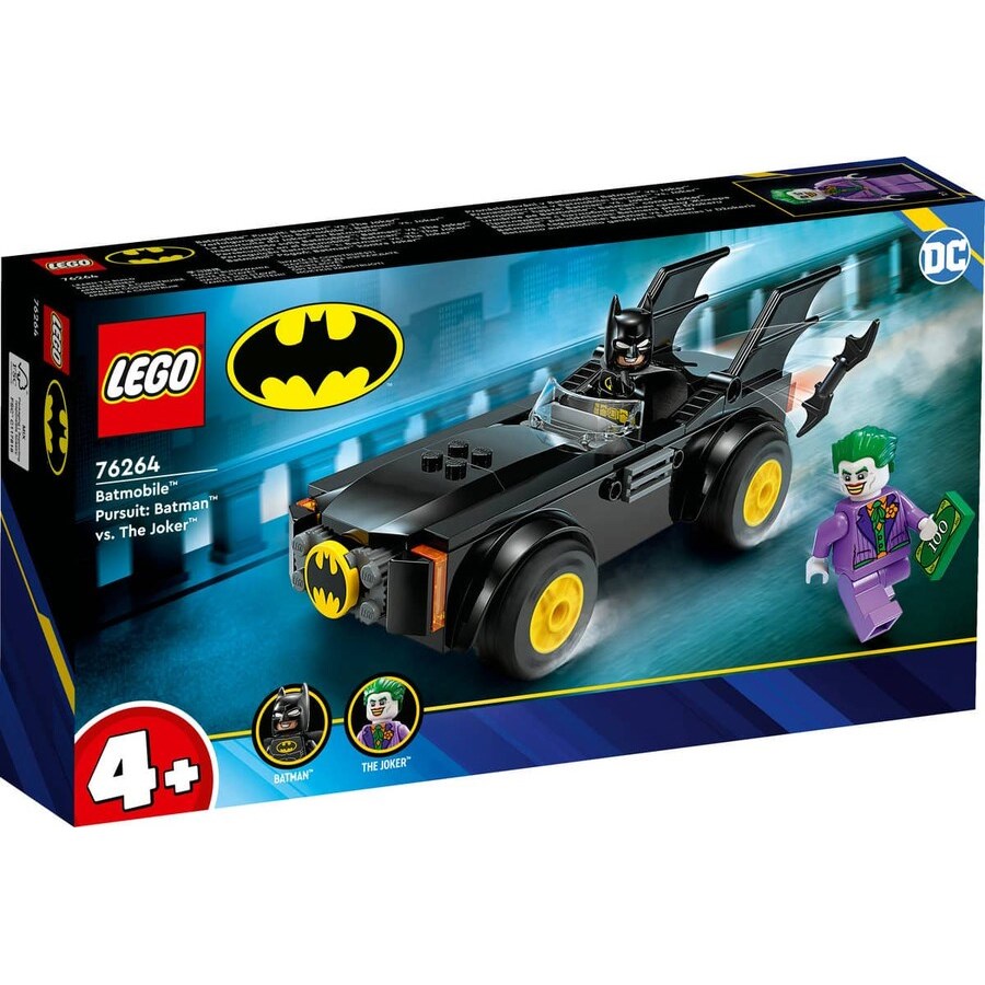 Lego DC Batmobile Takibi Batman Jokere Karşı 