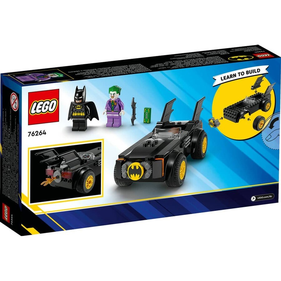 Lego DC Batmobile Takibi Batman Jokere Karşı 