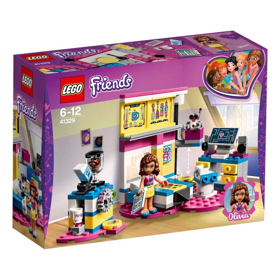 Lego Friends Olivia'nın Lüks Yatak Odası 41329 