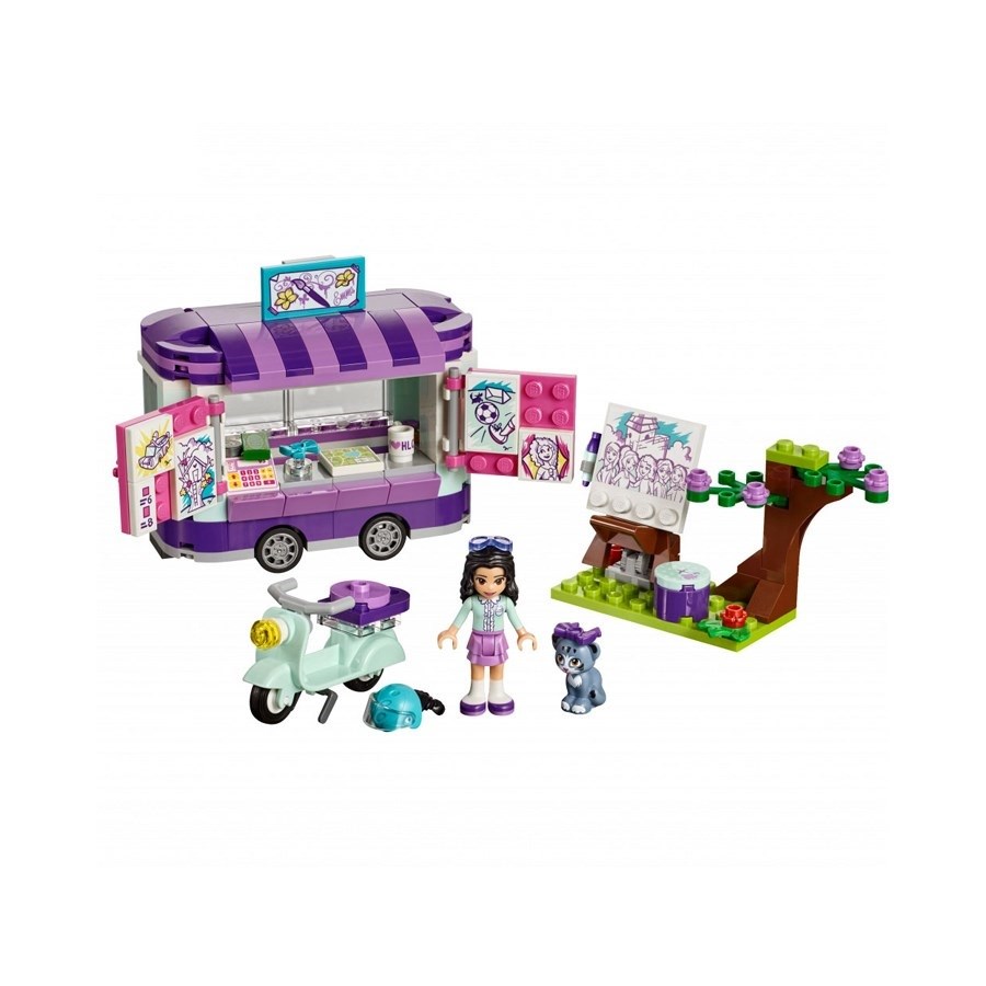 Lego Friends Emma'nın Sanat Standı 41332 