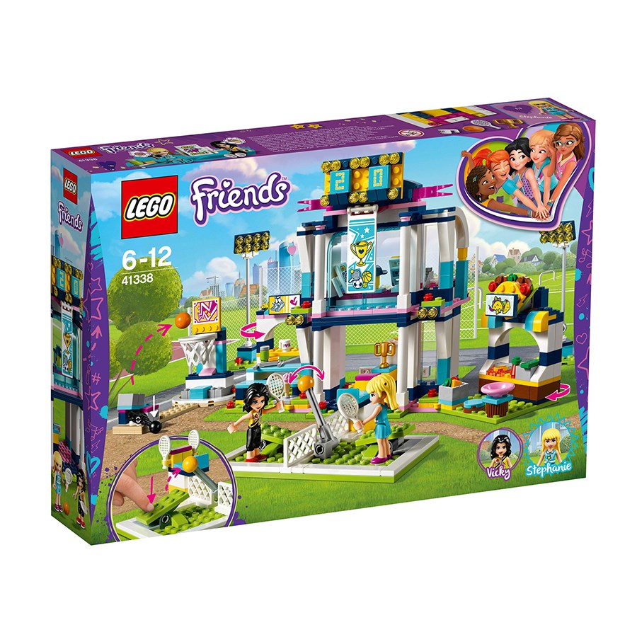 LEGO Friends Stephanie'nin Spor Sahası 41338 