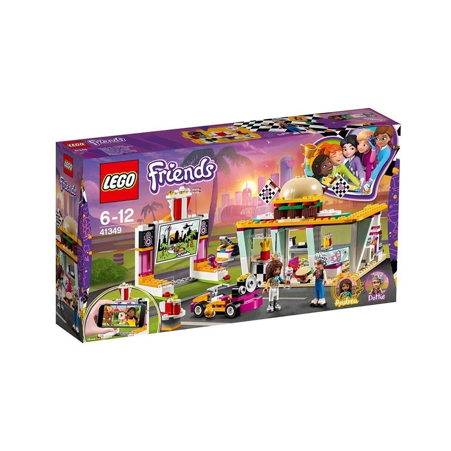 Lego Friends Arabaya Servisli Restoran 41349 