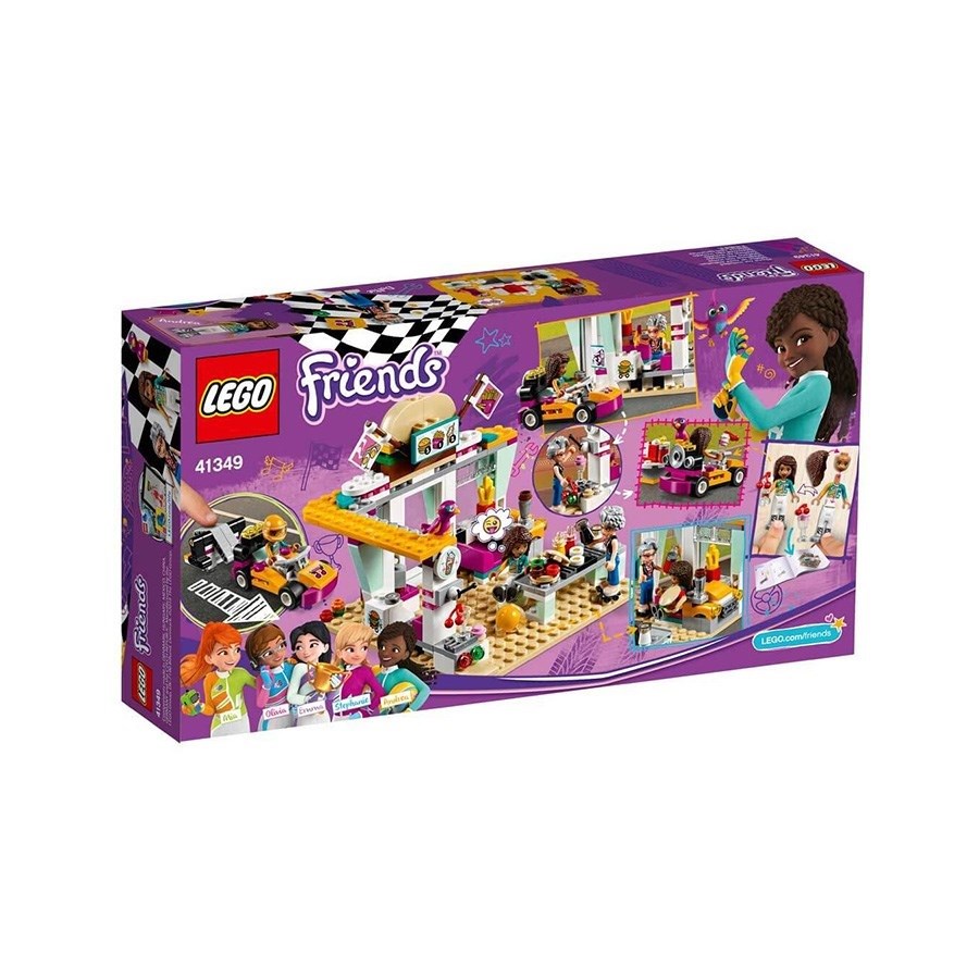 Lego Friends Arabaya Servisli Restoran 41349 