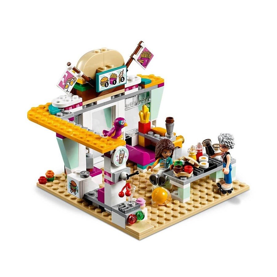 Lego Friends Arabaya Servisli Restoran 41349 