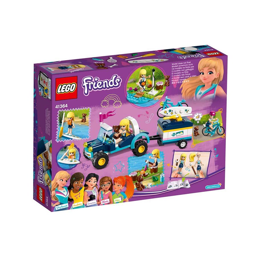 Lego Friends Stephanienin Araba ve Römorku 