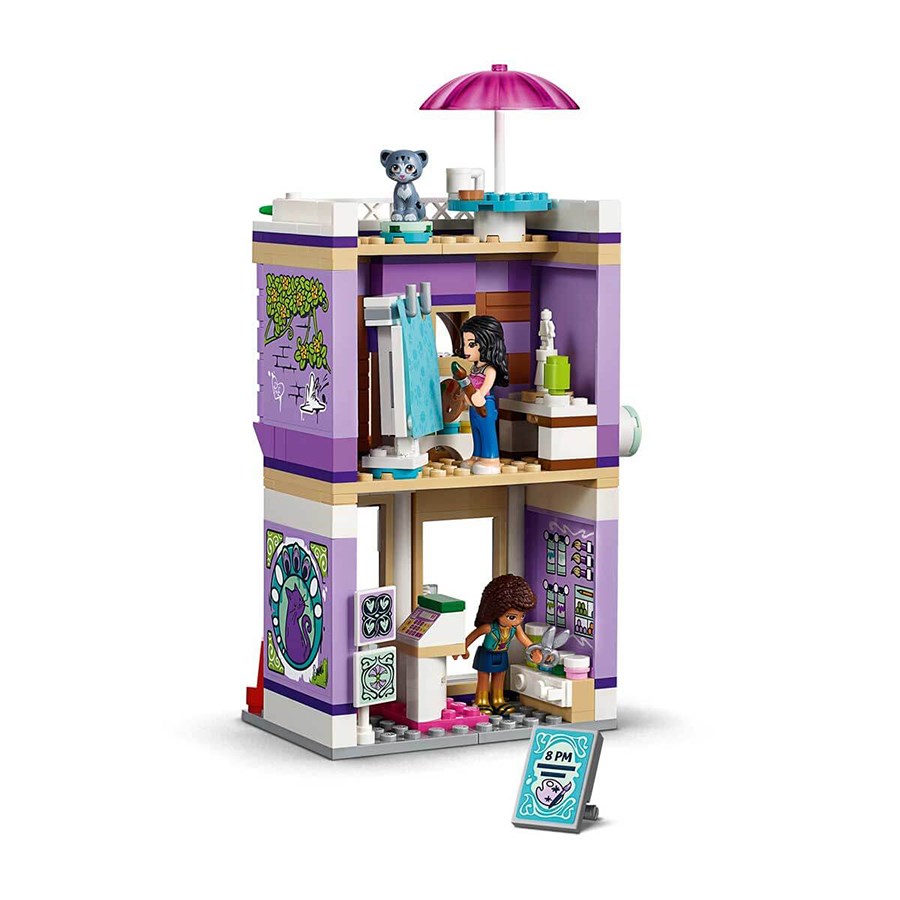 Lego Friends Emma'nın Resim Atölyesi 