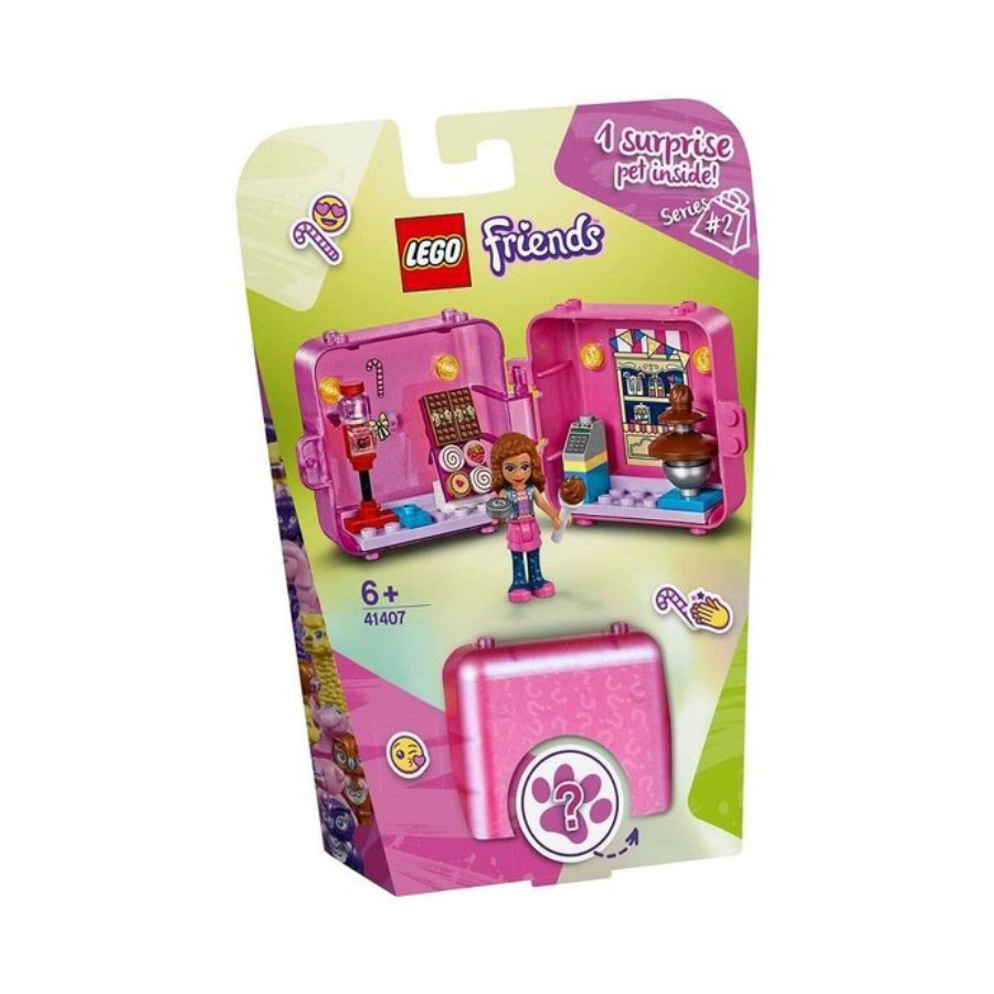 Lego Friends Olivia'nın Alışveriş Oyun Küpü 41407 