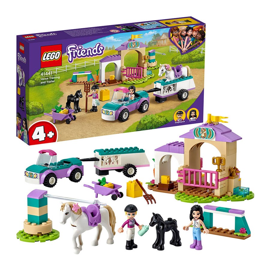Lego Friends At Eğitmeni ve At Eğitimi 41441 